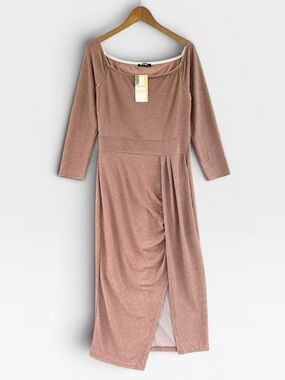 🎉5 for $45🎉 NWT BTFBM dress size M rosegold